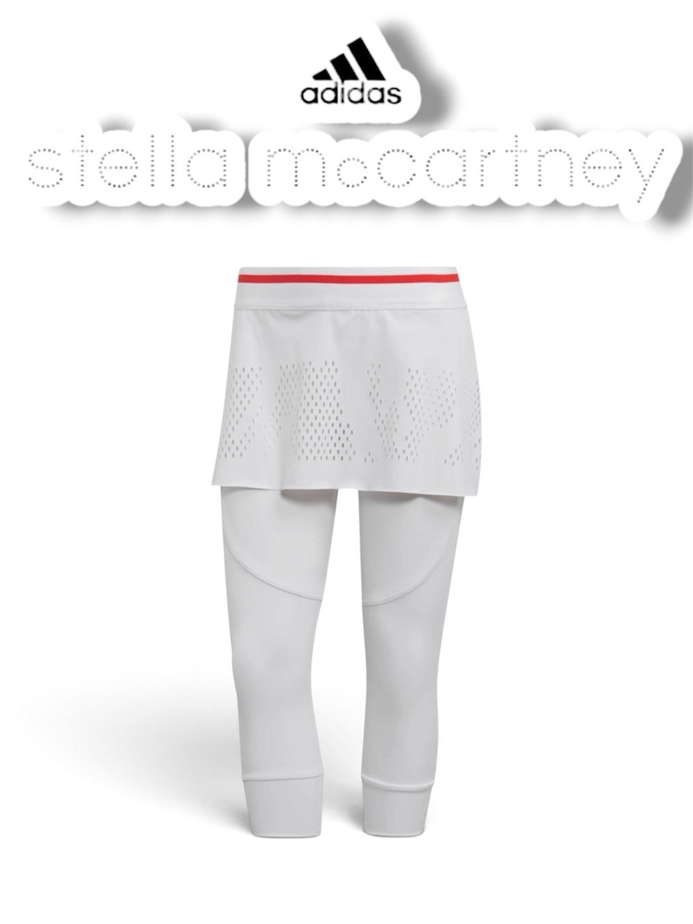 EUC Adidas Stella McCartney leggings w skirt